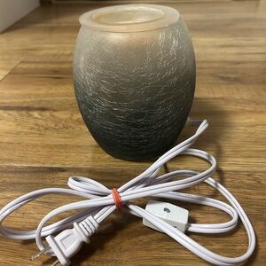 Elegant Ombre Glass Electric Wax Warmer